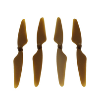 4Pcs For Hubsan H501S X4 RC Quadcopter Propellers Blades 2CW/2CCW, Yellow