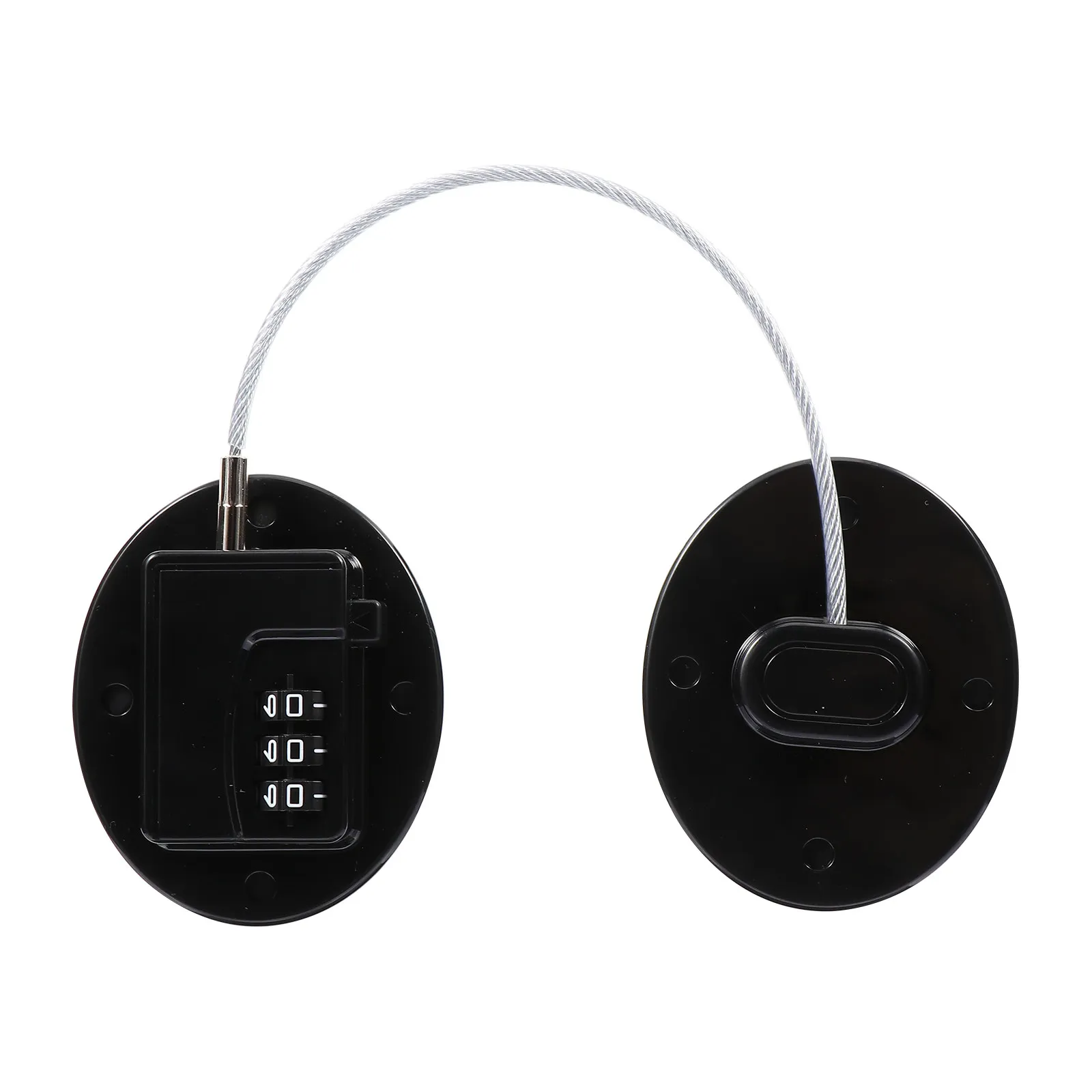 Combination Password Lock Black Safety Lock for Refrigerator Door File Cabinet Drawer Cupboard Anti Pinch Safety