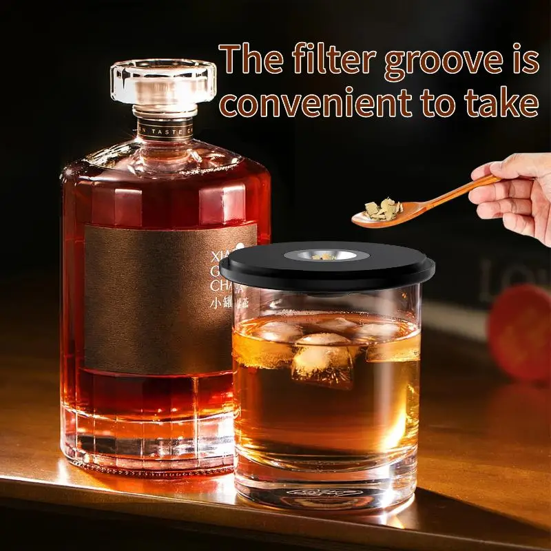 Electric Cocktail Smoker Kit With 6 Flavors Wood Chips Rechargeable No Butane Needed Birthday Christmas Bourbon Whiskey Gifts