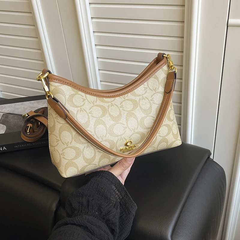 Новая женская сумка через плечо на молнии, классическая модная сумка через плечо с ремешком-цепочкой, роскошная дизайнерская вечерняя сумочка