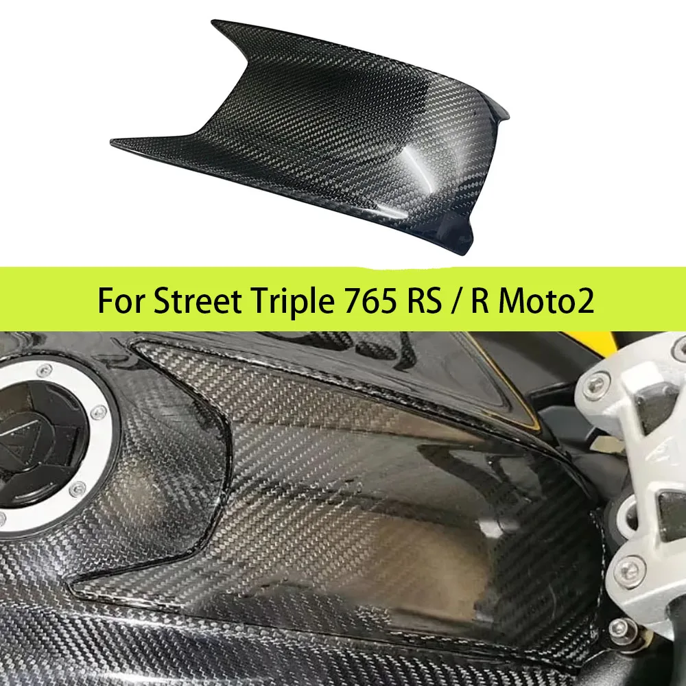

Motorcycle Fuel Tank Air Box Front Upper Cover Fairing Cowl For Triumph Street Triple 765RS / R Moto2 2023 2024