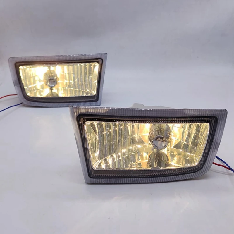 Luzes de nevoeiro do carro para toyota land cruiser prado fj90 lc90 1996-2002 farol amortecedor dianteiro luz de condução com lâmpada