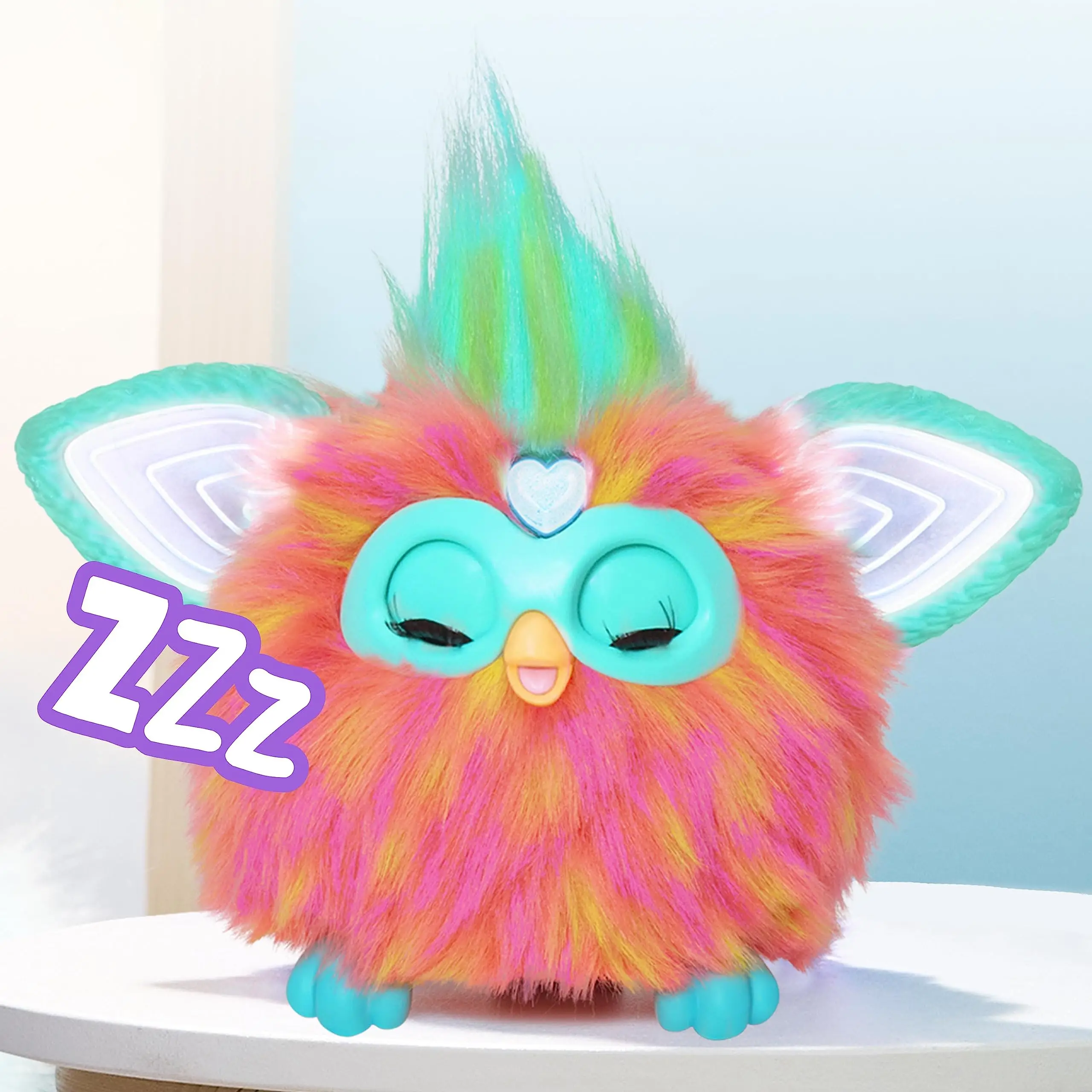 Furby-Peluche électronique intelligente qui brille dans le noir, édition Galaxy, elfe coule qui peut chanter, jouets à commande vocale, cadeau du Nouvel An