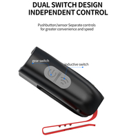 IPX4 Waterproof LED Head Torch Type C Rechargeable Motion Sensor Cap Visor Light Ultra Bright Mini Cap Clip Lights Power Display