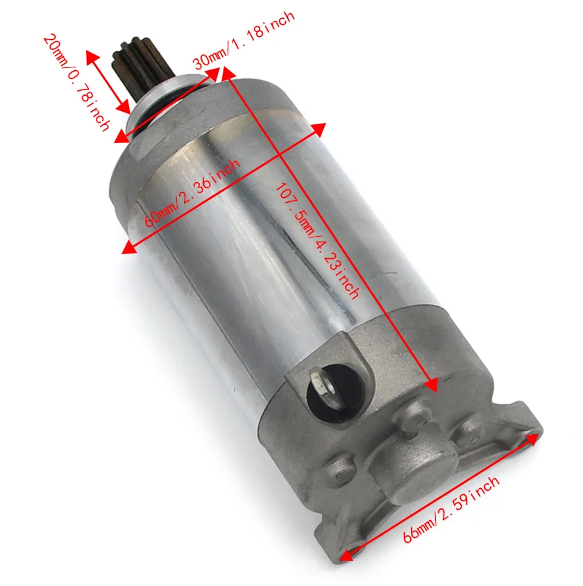 

Motorcycle Engine Starter Motor For Yamaha Virago XV250 XVS125 XVS250 SRV250 XV125 XV240 2UJ-81890-00 5JX-81890-00 4DN-81800-00