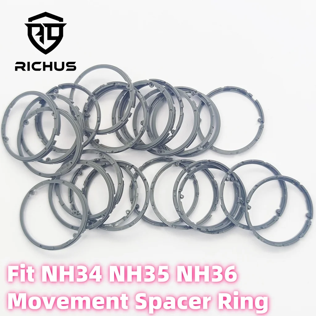 RICHUS NH35 NH36 Movement Spacer Ring Fit NH35 NH36 NH70 NH71 NH72 Watch Movement Holder Fixed Prevent Repair Parts