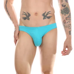 CLEVER-MENMODE Männer Unterwäsche Slips Ausbuchtung Beutel sexy männliche Höschen Dessous Hombre Slips Mann Bikini Unterhose