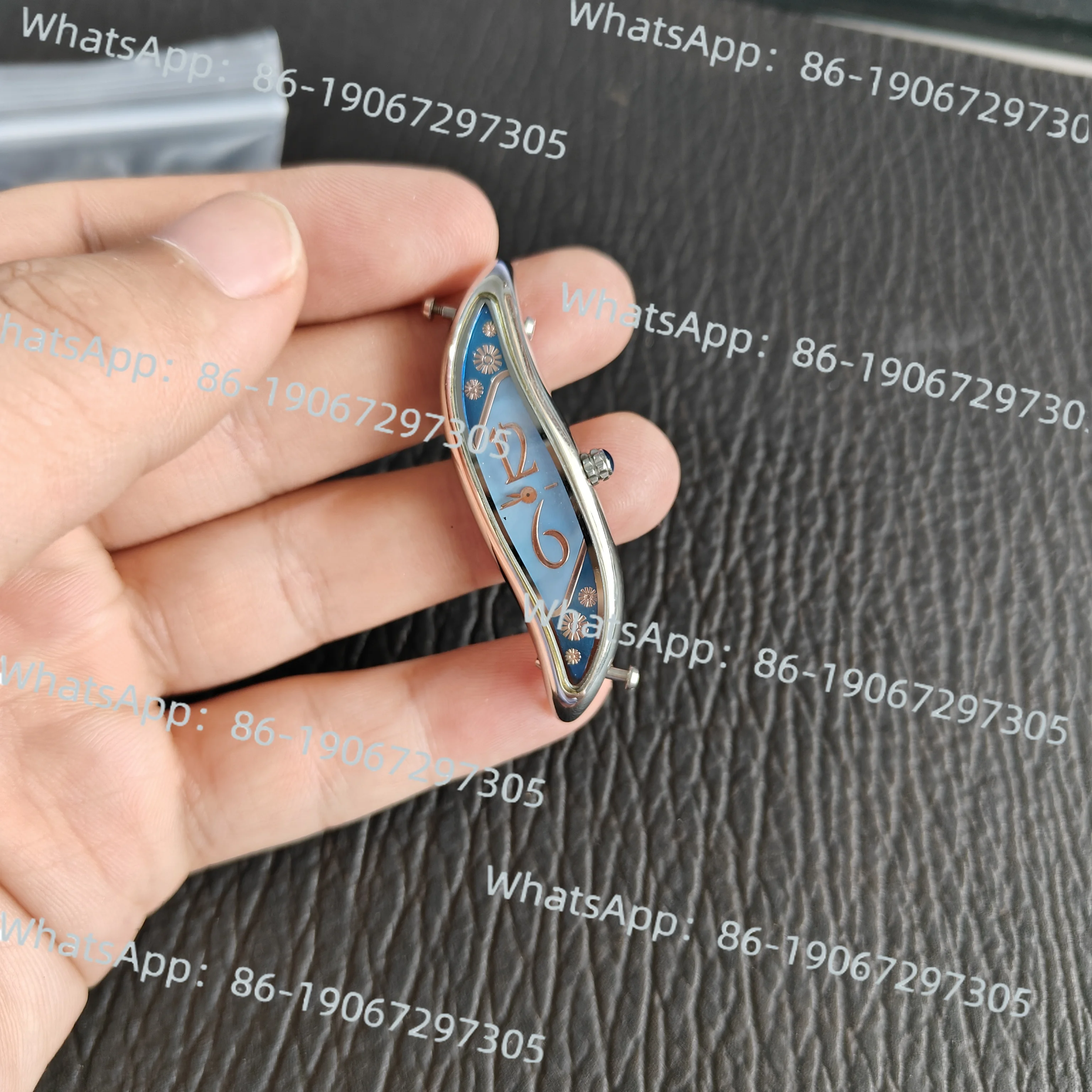 

Personalized Special-shaped, Willow Leaf Shape Women's Watch Without Strap, All-steel Case, Imported Movement, Genuine Silent