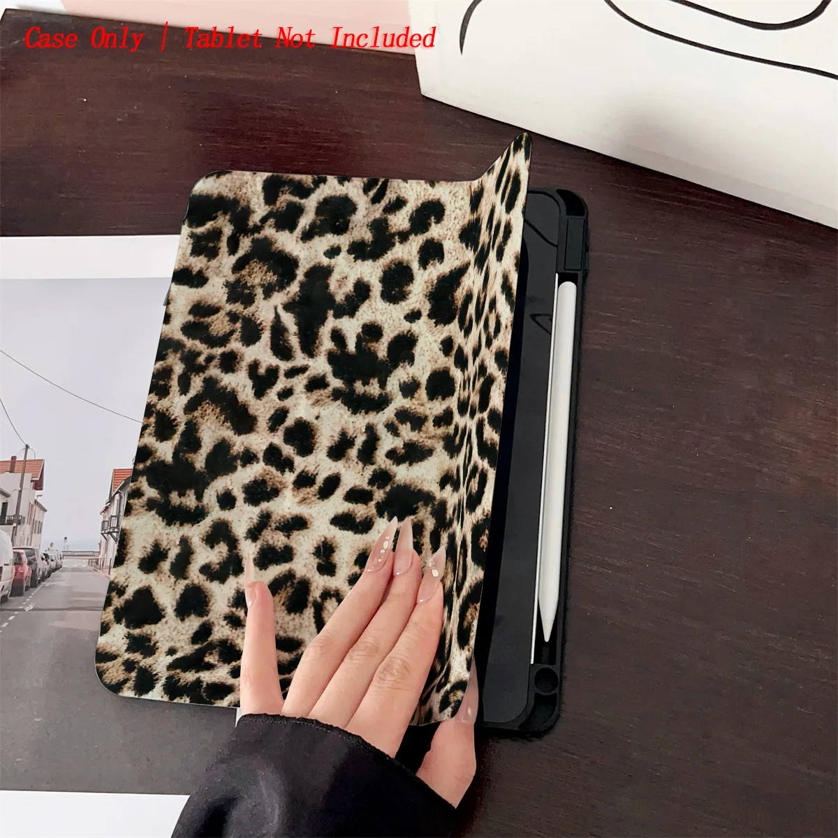 Fashionable Irregular Leopard Print iPad Case For Apple iPad Pro 11/12.9 Air 3/4 10.9 Inch Mini 6 Fashion Cover