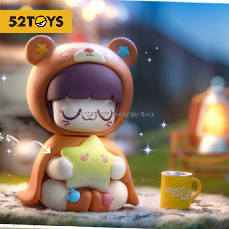 52 لعبة كيمي ميكي نزهة يوميات سلسلة صندوق أعمى لطيف أنيمي عمل الشكل Kawaii نموذج الفتيات هدايا عيد ميلاد ألعاب أطفال تحصيل #5