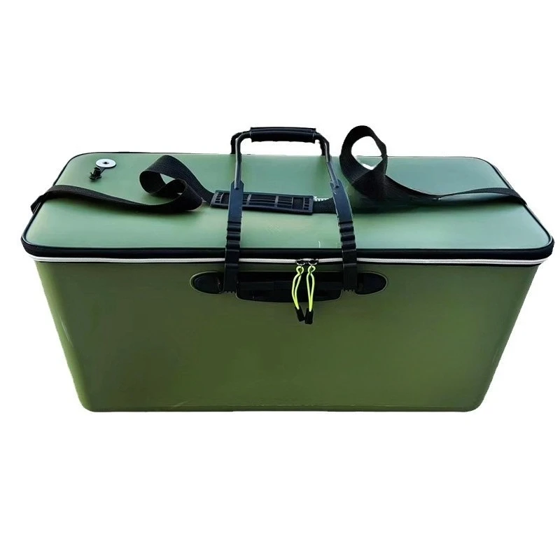 

Integrated forming thickened fish bucket enlarged fishing bucket