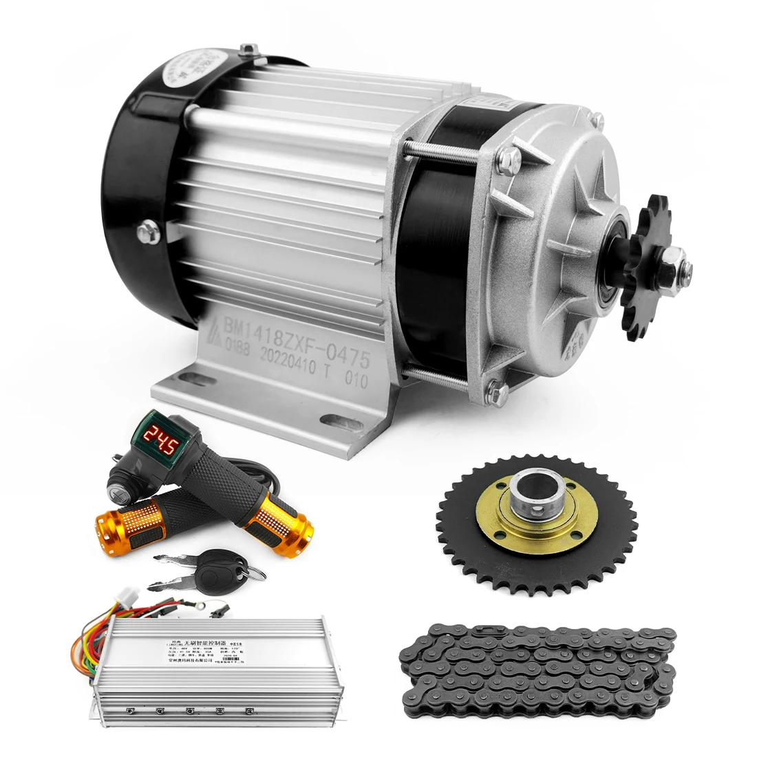 48V 750W Brushless Gear Dc Electric Tricycle Motor Kit for Motorcycle Rickshaw Pedicab Conversion Kits