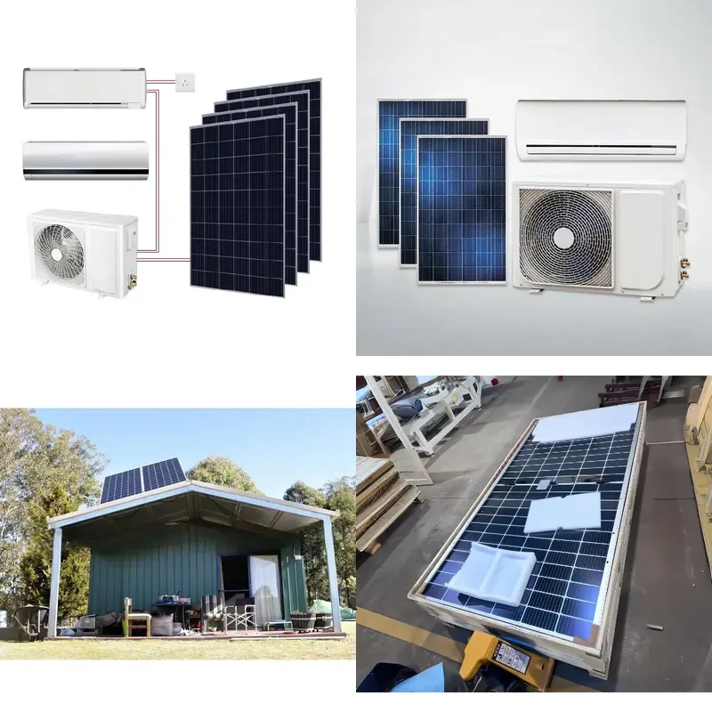 for AC DC hybrid solar inverter air conditioner 100 percent household solar AC air conditioner
