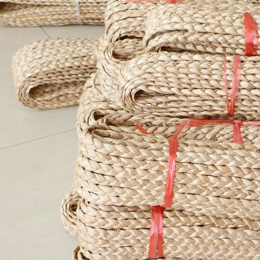 

45-метровая натуральная соломенная коса Typha, веревка ручной работы, сделай сам, трава, материал для рукоделия, домашний стул, корзина, декор стола