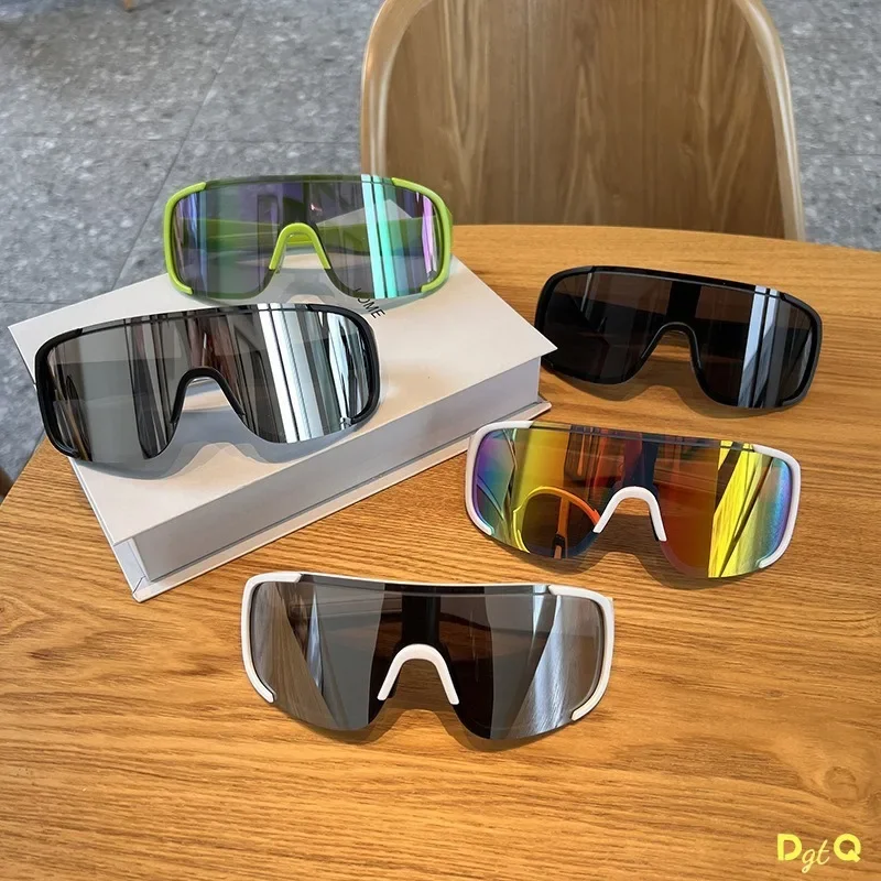 

DGTQ Cycling Glasses Sunglasses for Men Women Sport Riding Lens Outdoor Bike Glasses Bicycle Windproof Eyewear Goggles Mask