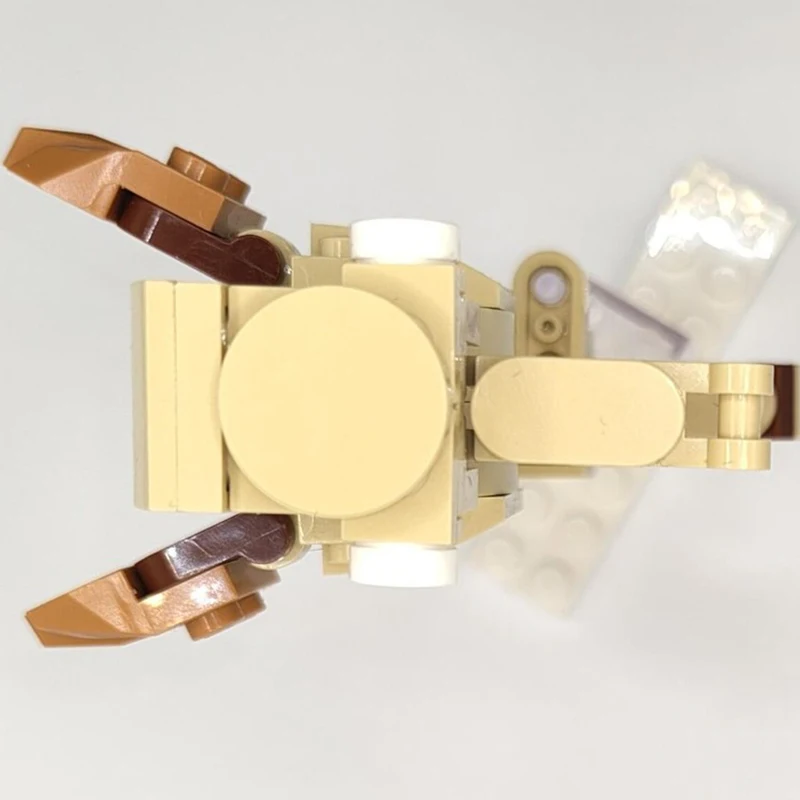 74 قطعة MOC Creator Seahorse تمثال محيطي مفصلي لتقوم بها بنفسك نموذج اللبنات ألعاب عيد ميلاد هدية