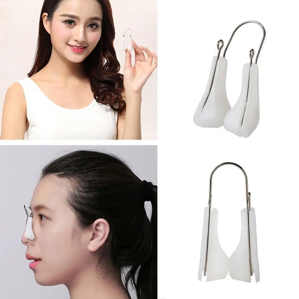 

Soft Silicone Nose Clip Corrector Magic Nose Shaper Corrector Clip Bridge Shaping Nose Nose Beauty Slimming Lifting Massage F0F4