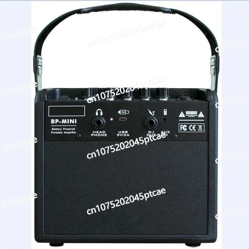 Guitar Amplifier Powered Acoustic ,  Reverb Chorus Effect Battery Rechargeable , Bluetooth Music Play, BP-MINI