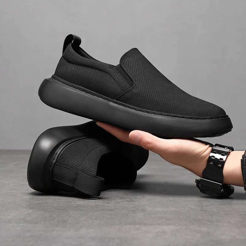 

Canvas Shoes for Men Flats Comfortable Casual Men Loafers Breathable Lightweight Men Shoes