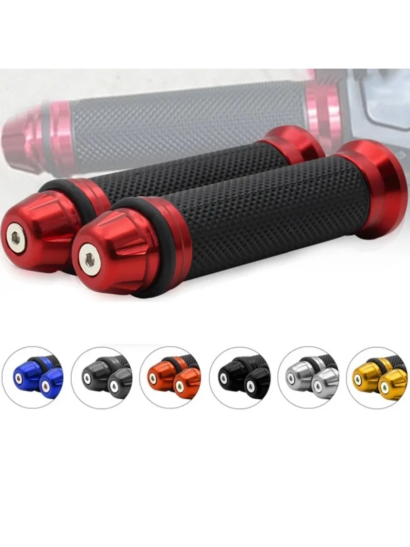 AliExpress 1-Pair Anti-Slip Motorcycle Handle Grips Rubber Bicycle Mountain Bike Comfortable Handlebar Replacement