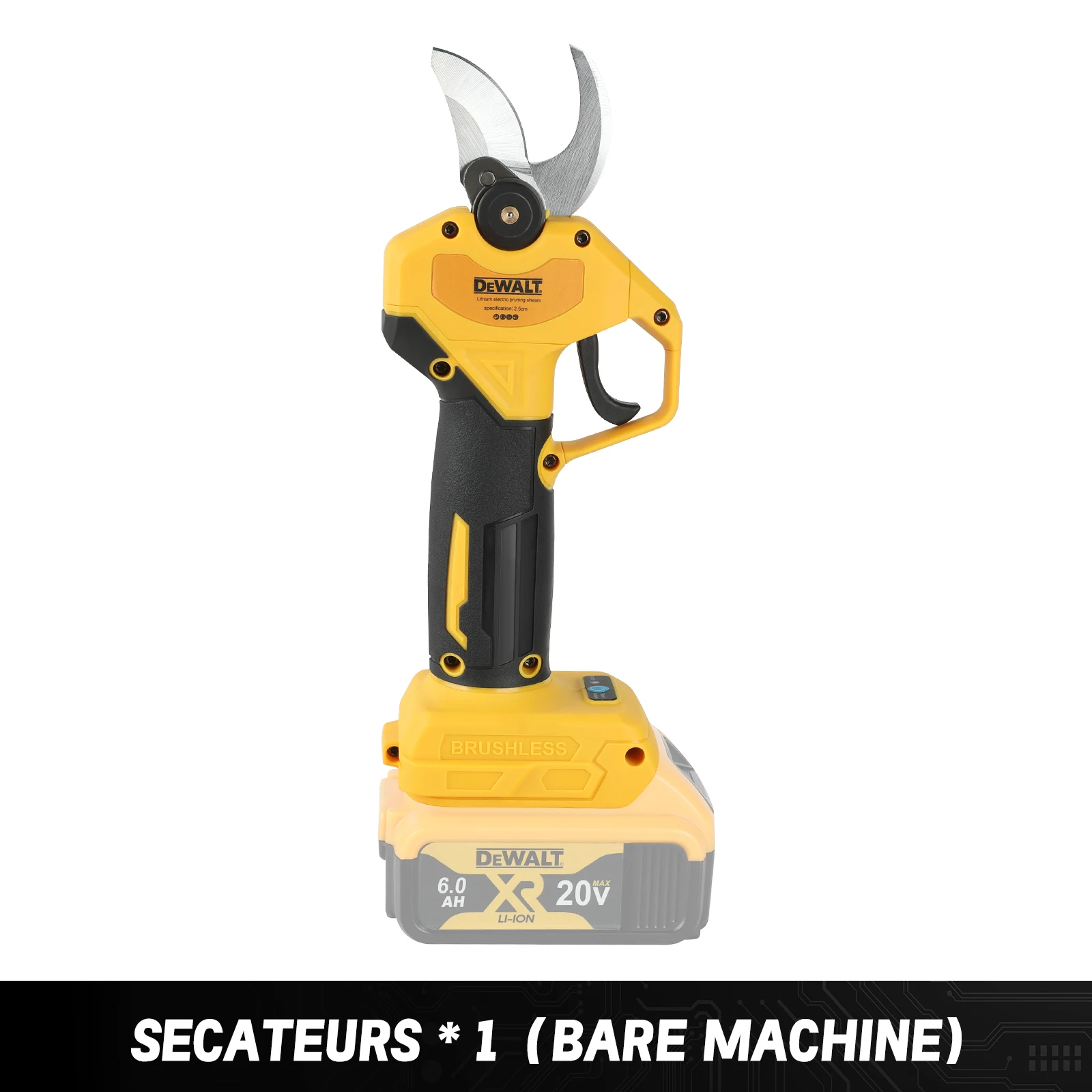 Dewalt MPP569 18V Brushless Cordless Pruning Shears:The Ideal Tool for Effortless and Precise Fruit Tree&Branch Trimming image 3