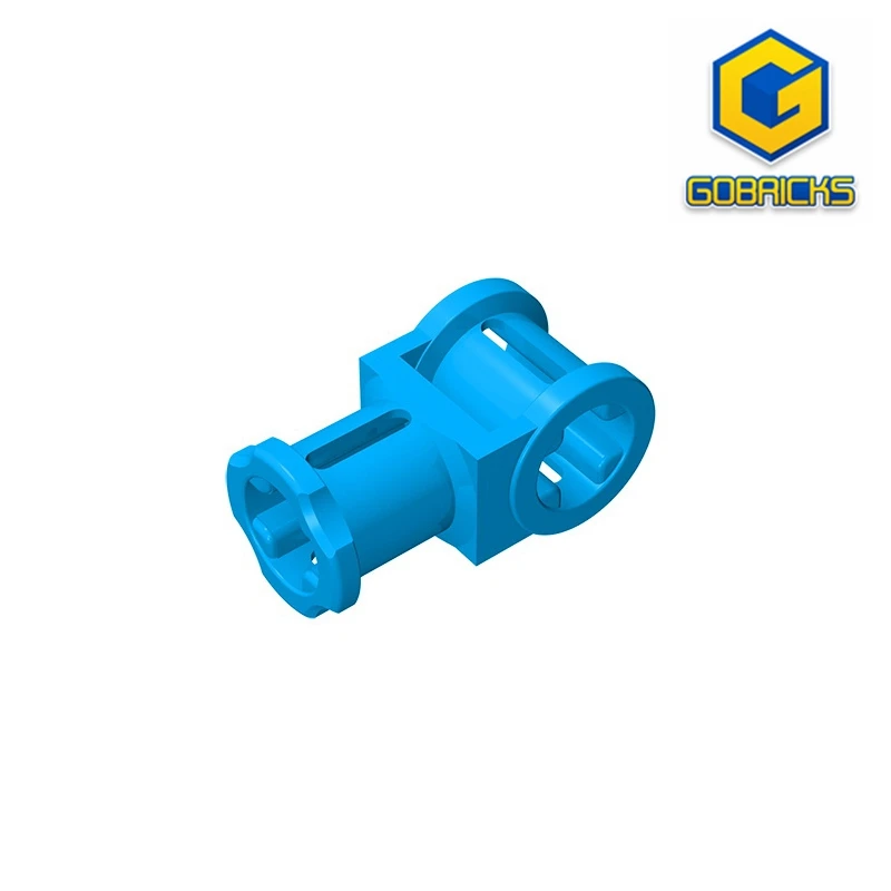 Gobricks GDS-931 Technical, Axle Connector with Axle Hole compatible with lego 32039 DIY Educational Building Blocks Technical