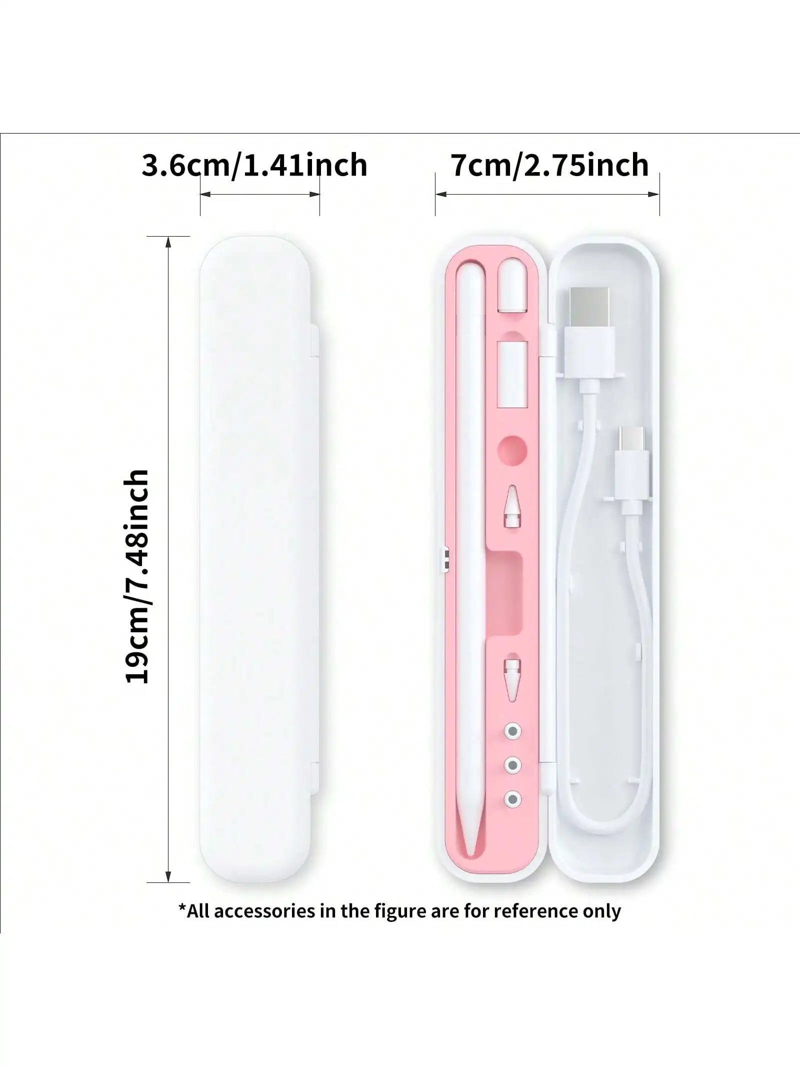 Trousse à crayons pour iPad, 5 couleurs disponibles, étui de Protection contre les chutes pour Apple Pencil 1/2 génération, mallette de rangement Portable, essentiels de voyage