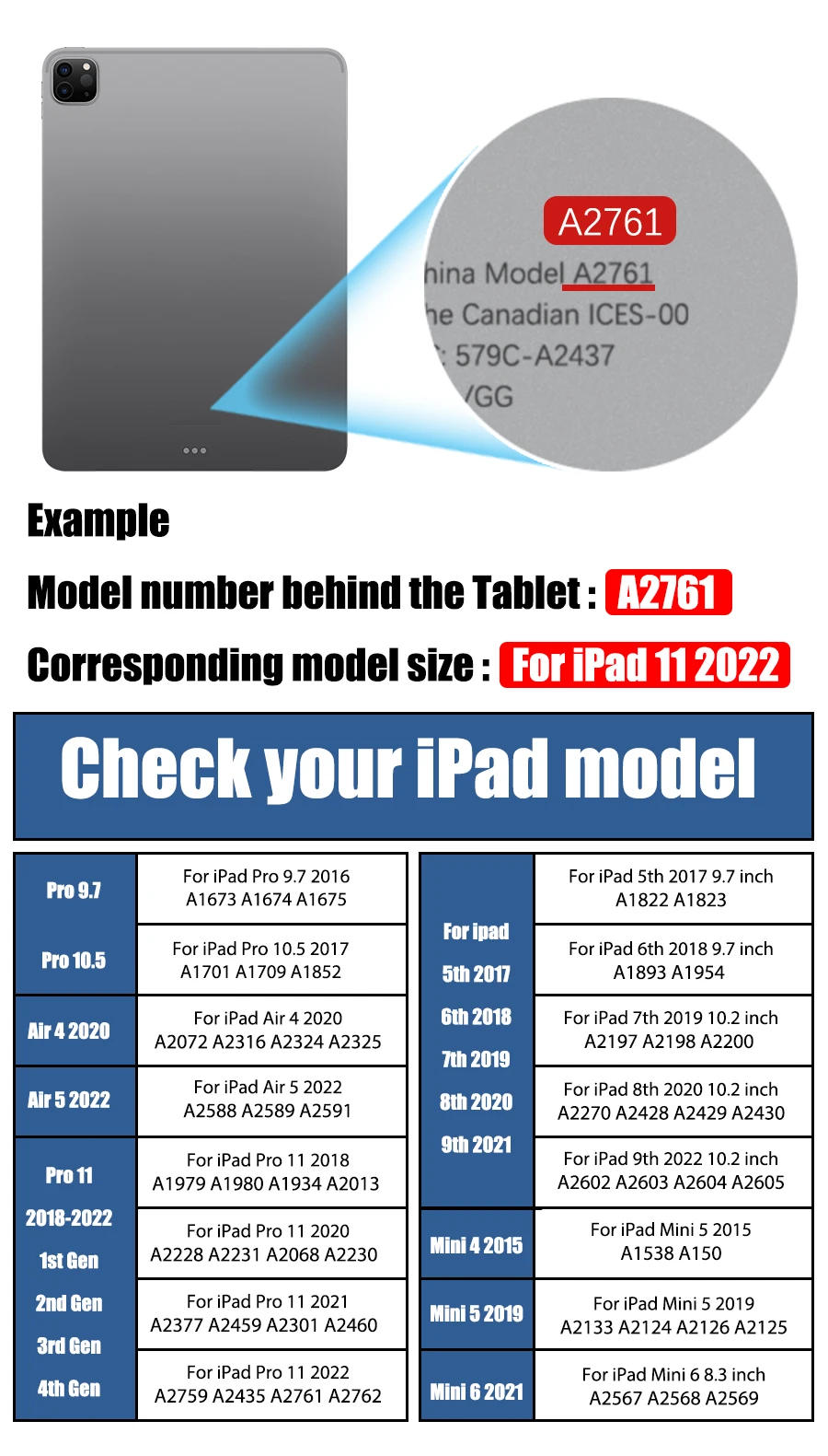 2 Stück klares gehärtetes Glas für iPad 9 8 7 6 5 9. Generation 8. 7. 6. Displays chutz folie für iPad Pro 11 10,5 9,7 Luft 5 4 Mini 6 – Detail 3