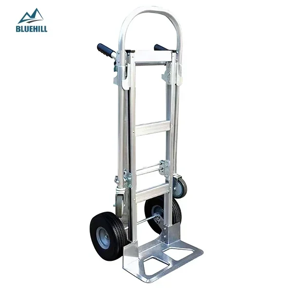 Aluminum alloy folding Pneumatic trolley