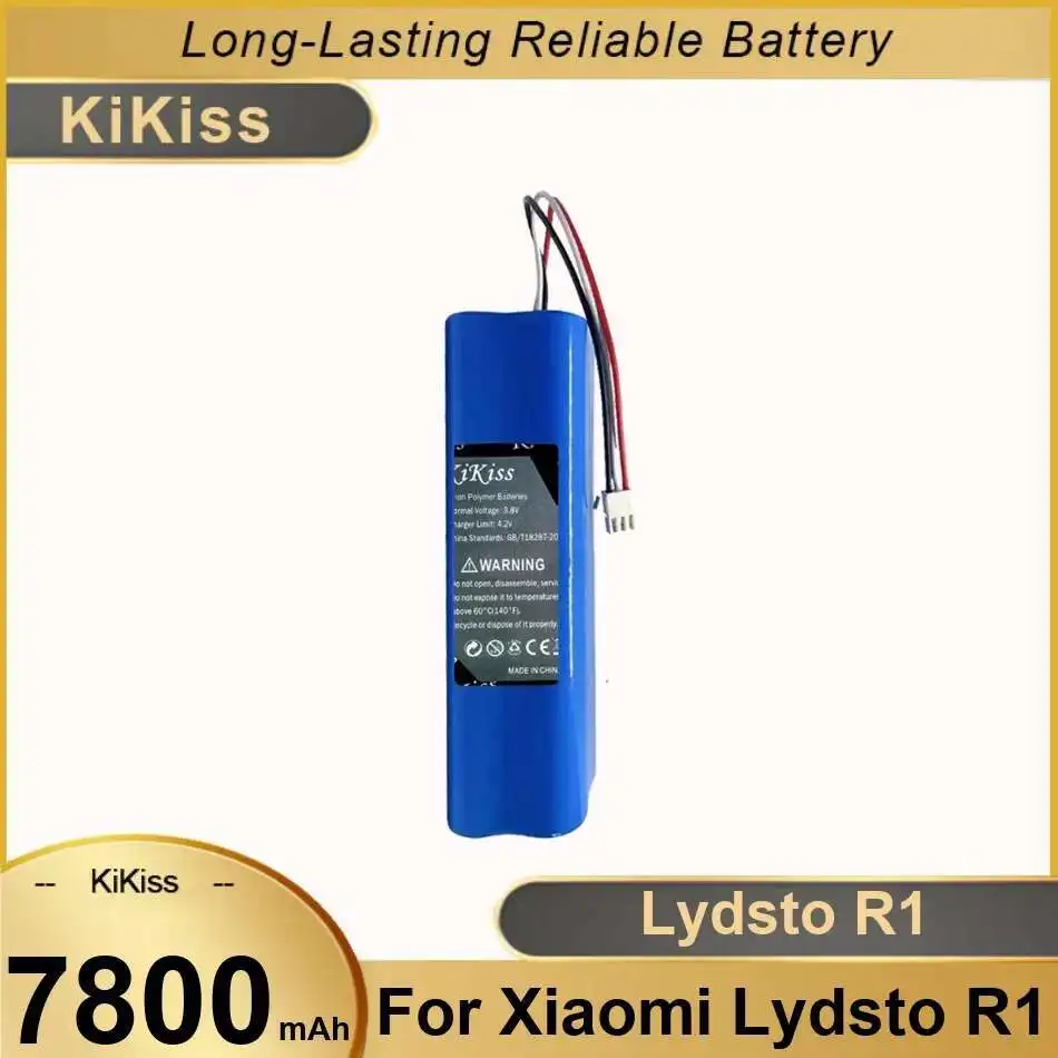 

Аккумулятор 7800 мАч для Xiaomi Lydsto R1 для Roidmi Eve Plus для Proscenic M7 Max M7 Pro M8 Pro U6 для пылесоса Lenovo LR1