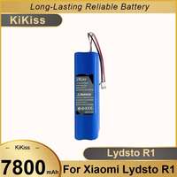 Battery 7800mAh For Xiaomi Lydsto R1 For Roidmi Eve Plus For Proscenic M7 Max M7 Pro M8 Pro U6 For Lenovo LR1 Vacuum Cleaner