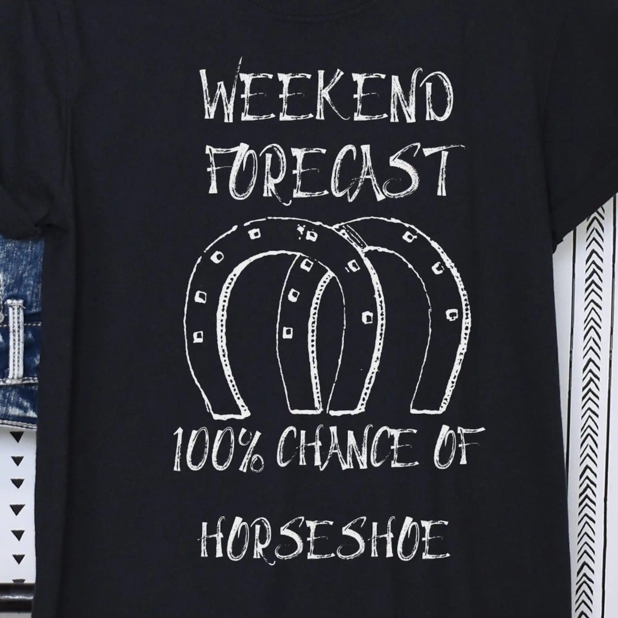 Funny Horseshoe Throwing Shirt Game Tournament T Pitcher Enthusiast Gift