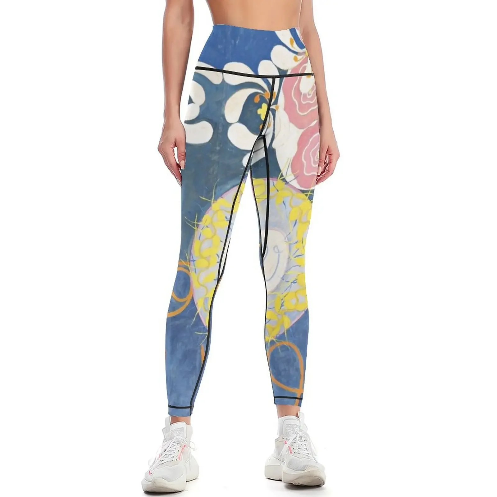 

HD Childhood, The Ten Largest, by Hilma Af Klint HIGH DEFINITION Leggings sports for push up for girls Womens Leggings