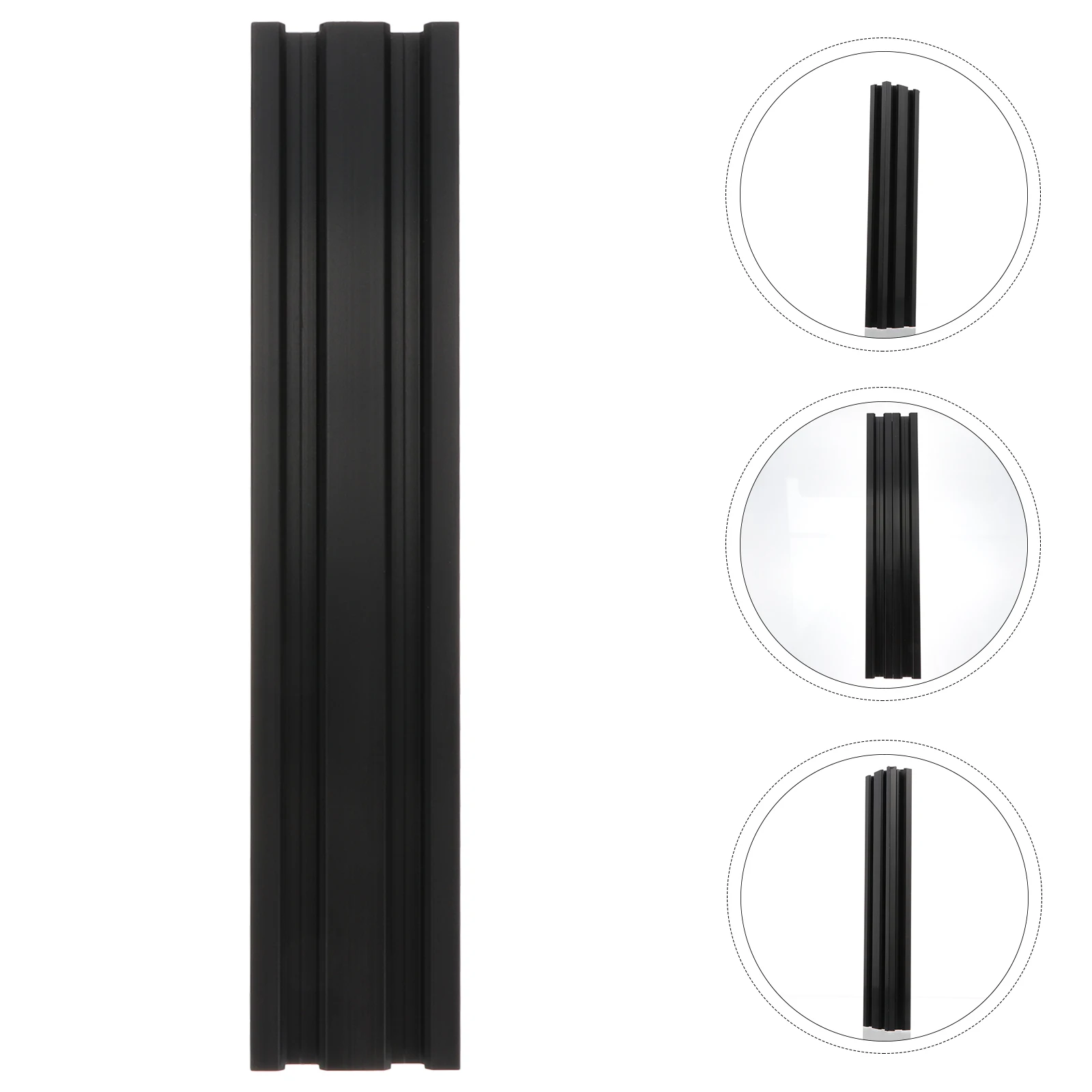 

High-Strength Anodized Aluminum Extrusion Profile For 3D Printer Linear Rail Black T-Slot Nut Compatible Cnc Machine Workbench