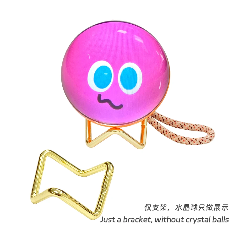 

Настраиваемый видеостеклянный шар DIY Art Glass Ball Лампа - сферический пиксельный дисплей Съемный видео- и звуковой игровой экран Хэллоуин