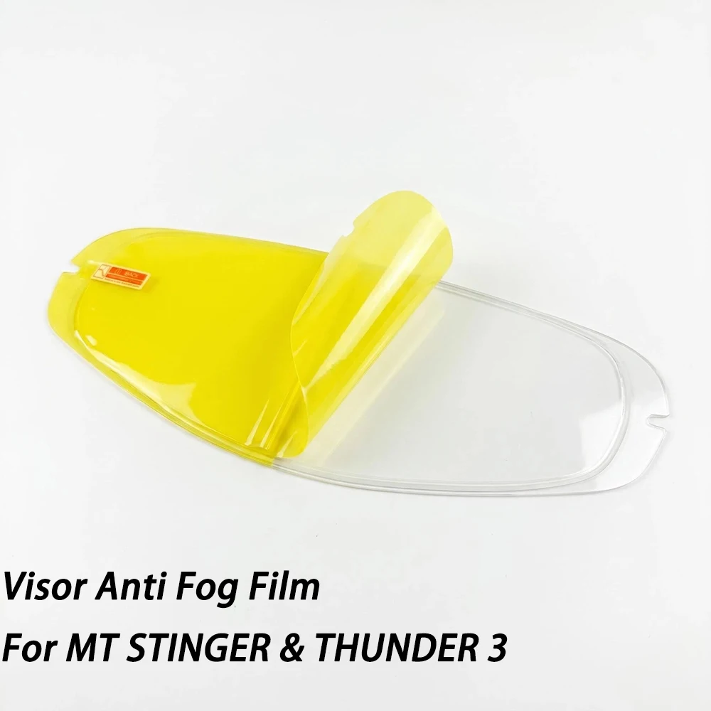 Helmet Visor Anti Fog Film Case for MT STINGER & THUNDER 3 Lens Anti-fog Inserts