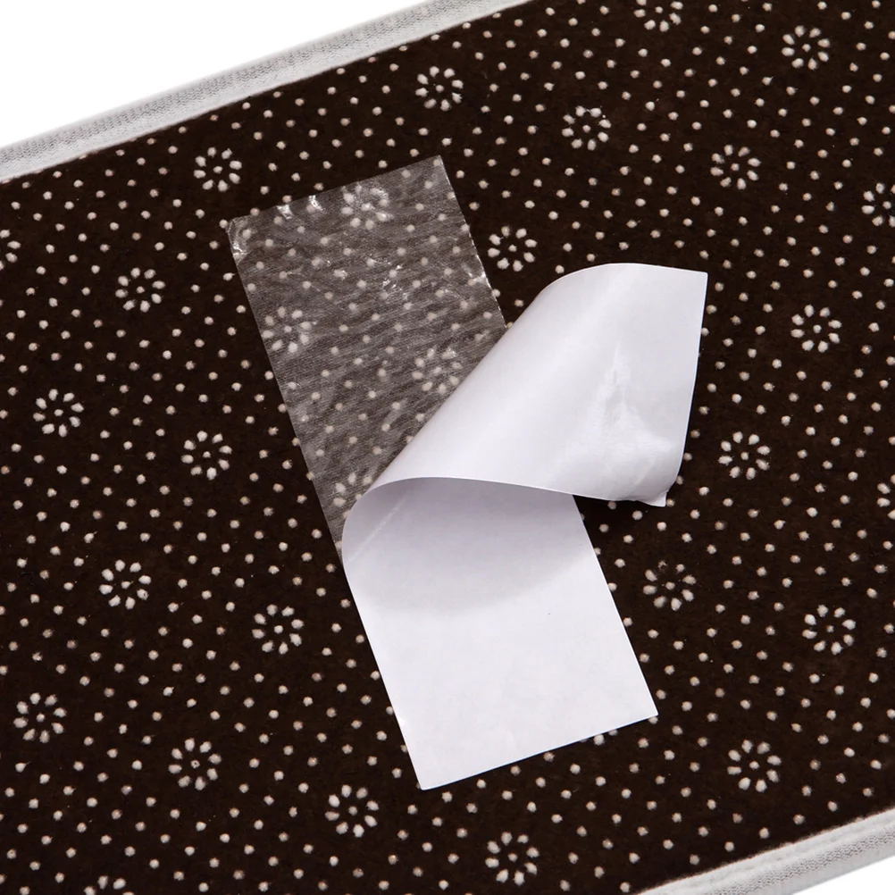 5 Stück rutschfeste Treppenteppiche, Polyester-Gummi-Rückseite, starke Reibung, wasserabsorbierend, für Haustiere, Schmutzprävention, Muster 31