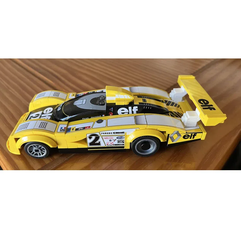 MOC-218141 جديد كلاسيكي A442B سباق السيارات الخارقة بنة نموذج، 238 أجزاء، الأولاد الأطفال عيد ميلاد بناء الالعاب العملاقة هدية