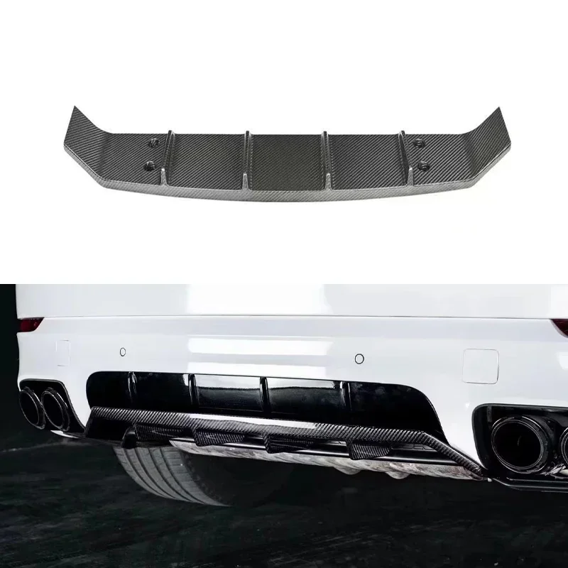 

dry carbon fiber material SD TKT rear diffuser for Porsche Cayenne 9Y0 2018-2024