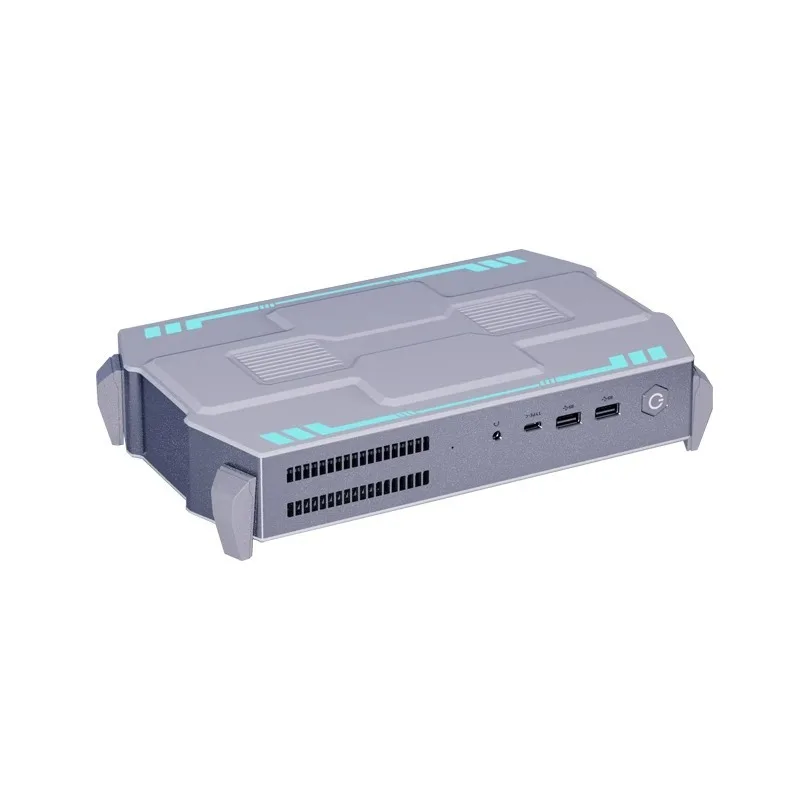 Unique display mini host design PUBG computer upgrade memory hard disk