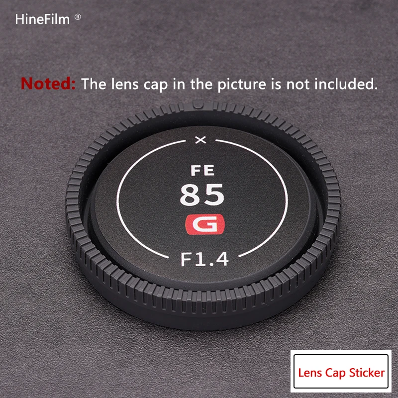 FE14 F1.8 GM FE50 F1.2GM 24-70 Lens Cap Skin For Sony Rear Lens Cap Sticker 50 1.2 200-600 70-200 16-35 Premium Warp Film