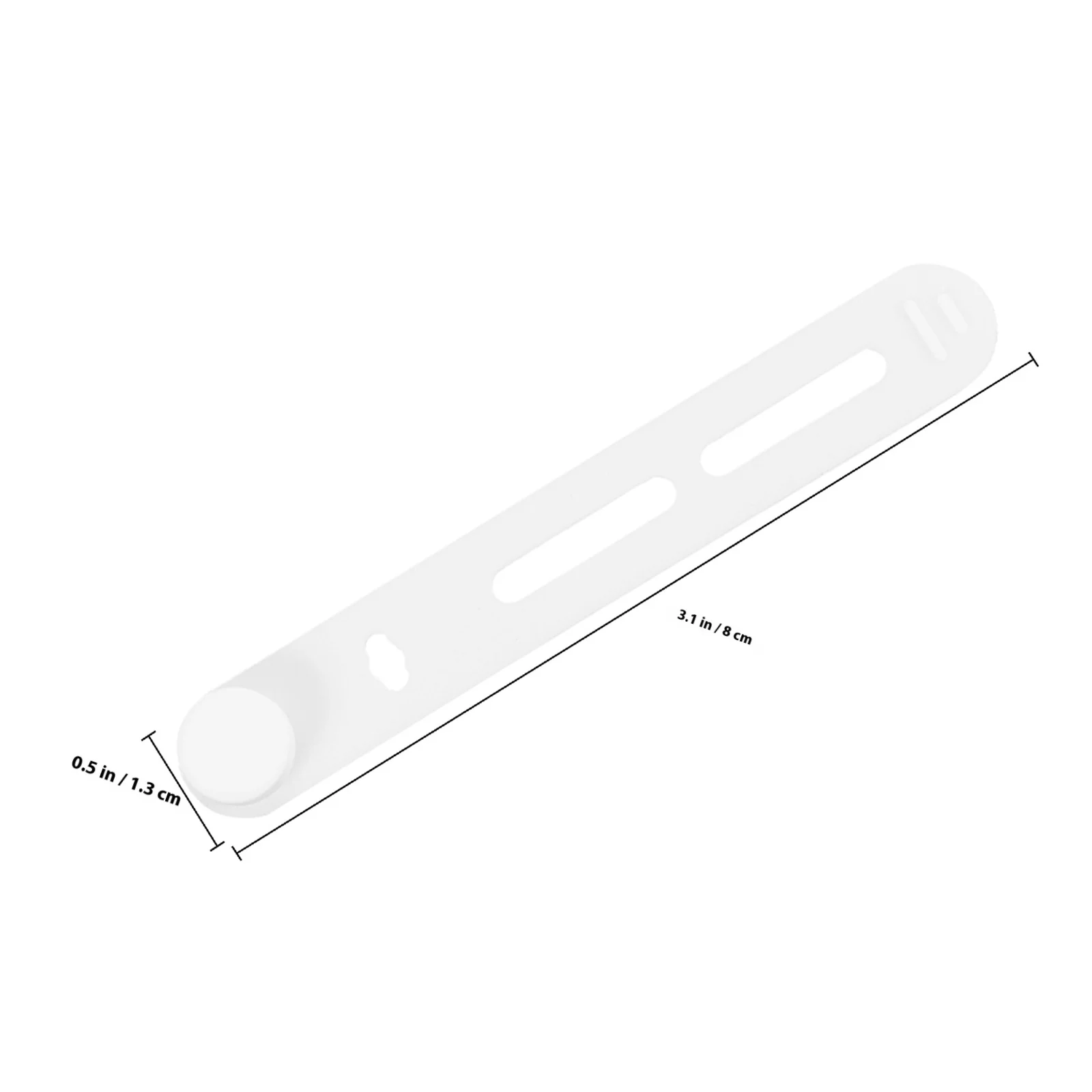 40 قطعة منظمات الكابلات السيليكون ربطات الحبل القابلة لإعادة الاستخدام لمكتب إدارة الكبلات حزام سلك التعادل الحبل التفاف الربط الأشرطة #3