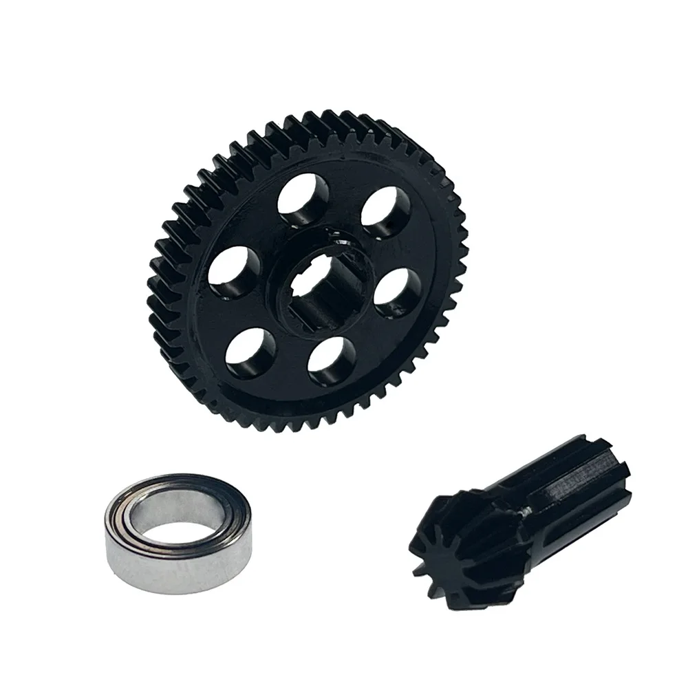 For HYPER GO All 1/14 1/16 Scale Scale RC Car Upgrade Accessories 45 gauge steel Spur Gear with Pinion Gear, Upgrade Spare Parts