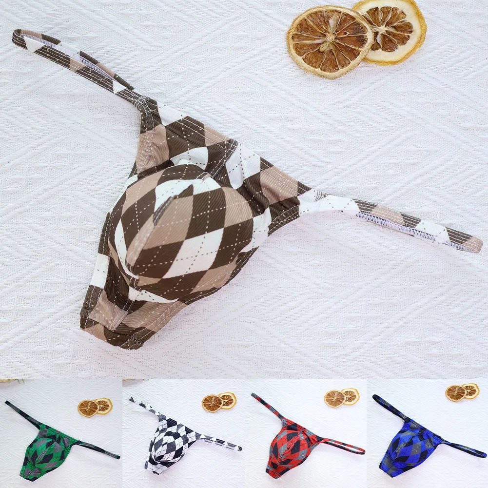 الرجال مثير منقوشة الملابس الداخلية سلسلة الملابس الداخلية الرجال الملابس الداخلية مريحة تناسب المألوف الملابس الداخلية النايلون دنة مزيج