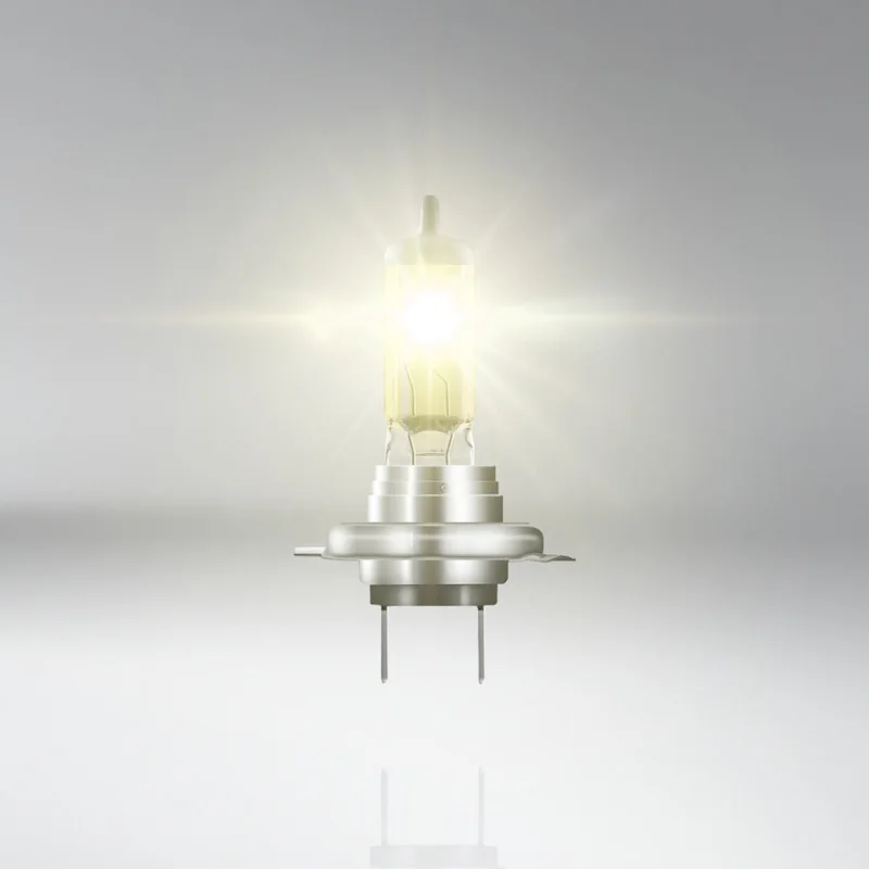 OSRAM H7 62210FBR 12V 55W 2600K Xenon Yellow Halogen Lamps,200% Bright Yellow Light 60% Clearer Car Fog Headlight Bulbs Pair