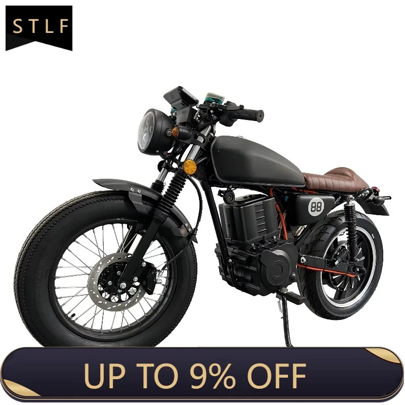 

Zuimi Classic Design Electric Motorcycle 200w Strong Power Motor Cross Adults Lady