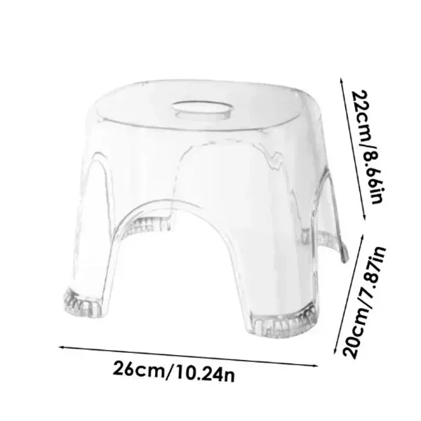 Tabouret Rond à Plateforme Basse pour Homme, Accessoires pour Adulte