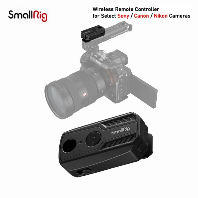 

Smallrig Wireless Remote Controller For Sony Canon Nikon Cameras Bluetooth-Compatible Connection/10M Remote Control 3902