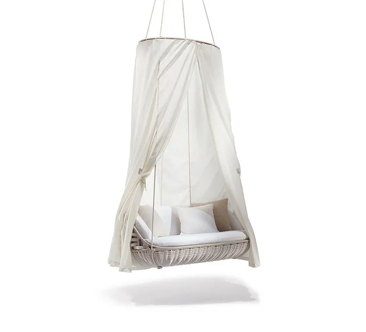 

Double hanging chair Cradle Hanging basket Indoor Outdoor leisure balcony Courtyard rattan Swing Hammock