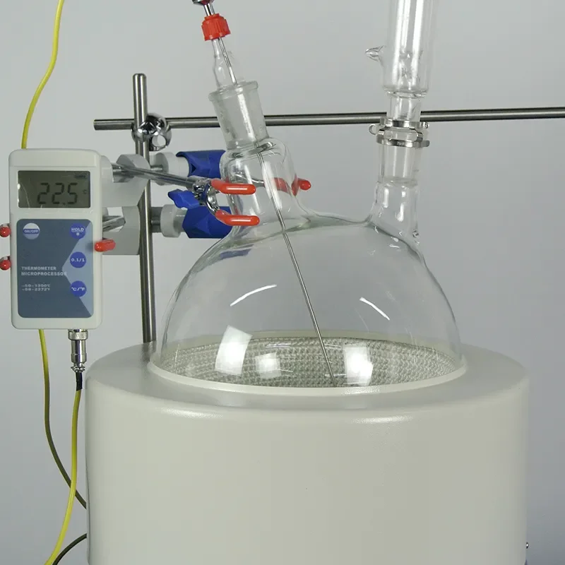 Lab Supplies Repair Operations Distillation-lask for 5L Short-path distillation System 2-Neck Round Bottom Flask Laboratory
